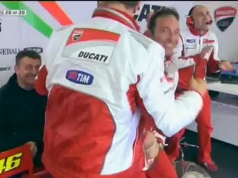 Moto GP - Rossi risorge dietro Lorenzo