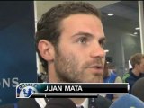 Mata exultante tras ganar la Champions