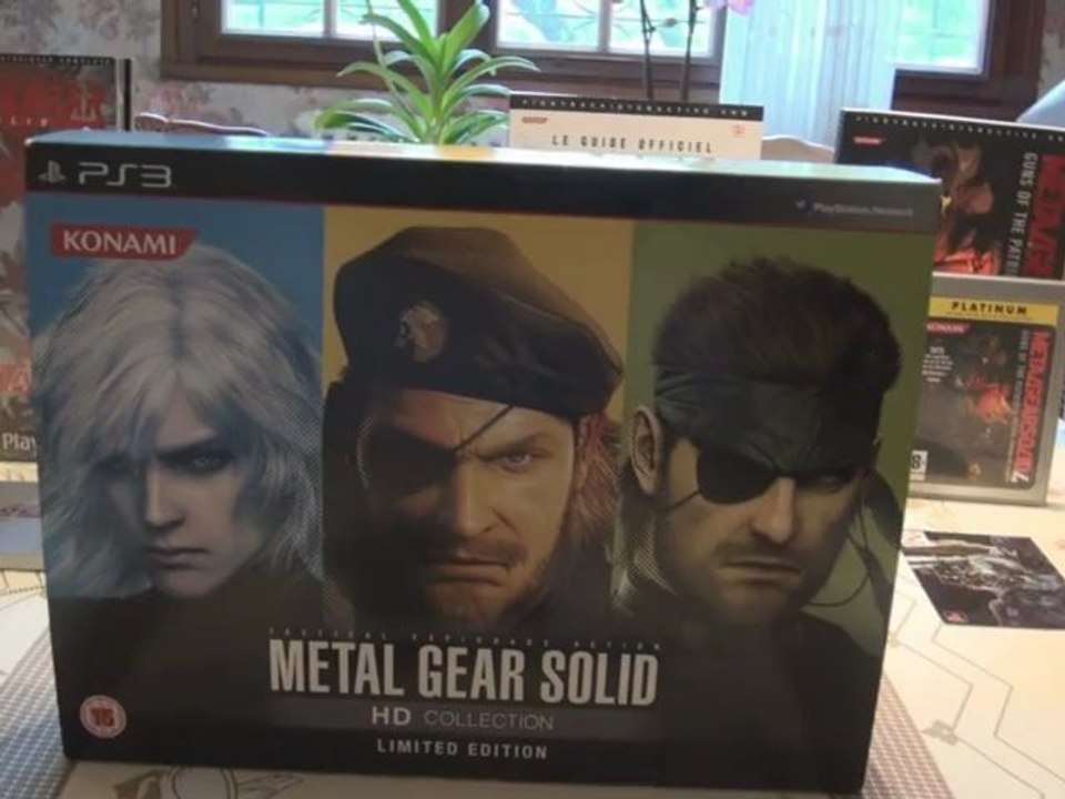 Metal Gear Solid HD Collection Collector Unboxing + Présentation de ma collection MGS