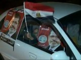 مسيرات السيارات تجوب شوارع الفيوم تأييداً لمحمد مرسى رئيساً لمصر