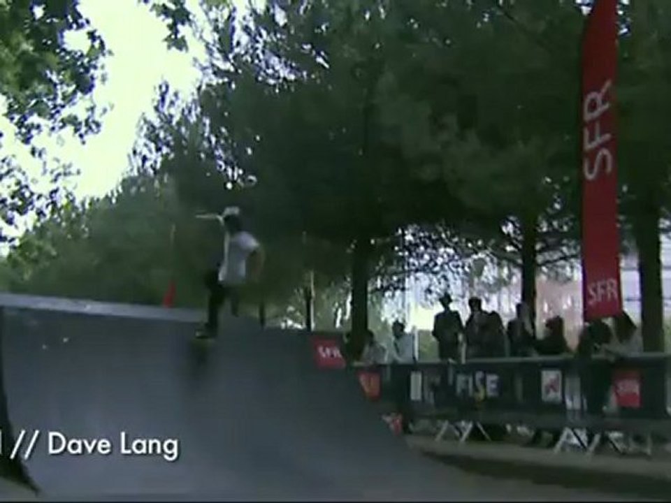 FISE 2012 Roller Slopestyle Pro Final-2nd : Lang DAVE