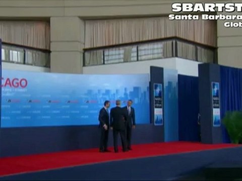 NATO Summit Chicago 2012 President Obama World Leader Greetings
