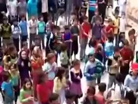 Syria فري برس ادلب معرزيتا مظاهرة ماضون حتى إسقاط النظام 20 5 2012 Idlib