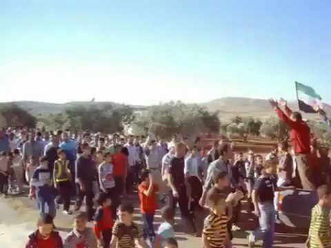Syria فري برس ادلب حربنوش تشيع الشهيد مصطفى اسامة جبر 20 5 2012 Idlib