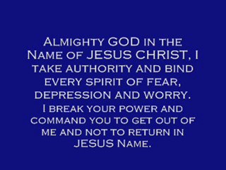 What Is Fear - Cast Out Evil Spirit Of Fear Easily
