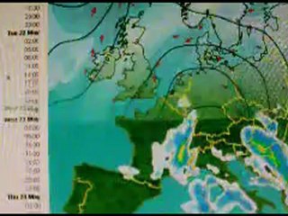 Prévision météo du lundi 21 mai 2012