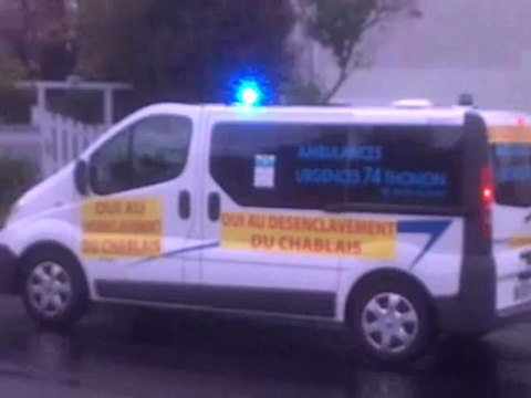 Marche Oui au désenclavement du Chablais - mai 2012 - Le Messager