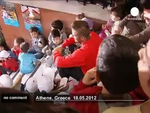 David beckham est de retour sur les bancs... - no comment