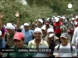 Central American migrants' demonstration   - no comment