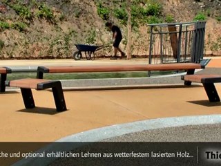 Sitzbank Jump lädt zum Verweilen ein