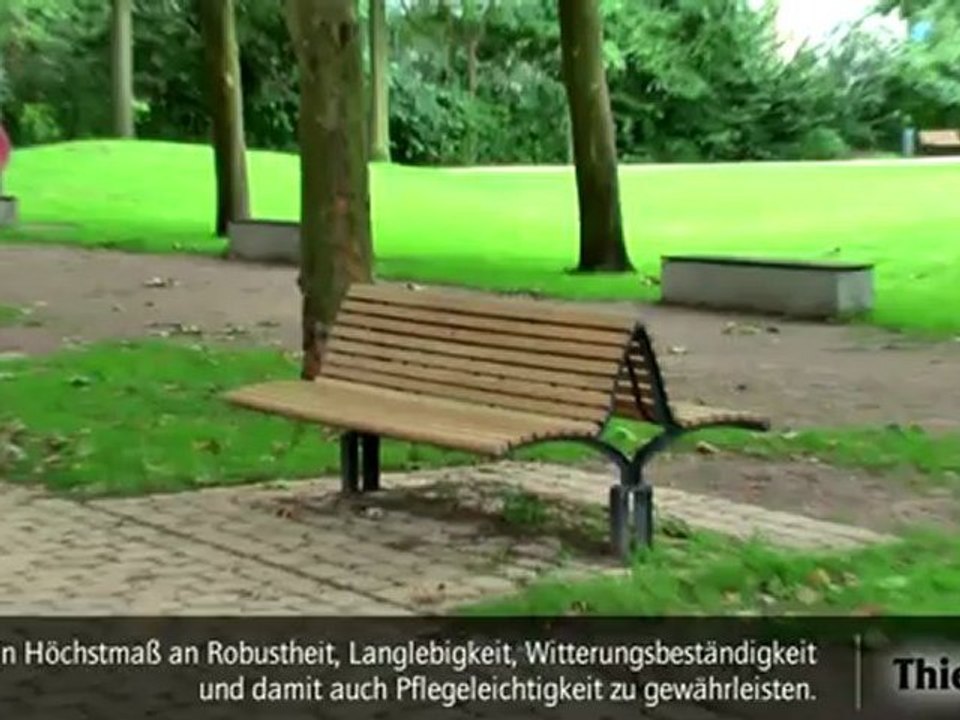 Die Sitzbank Bremen - eine modern-klassische Kombination