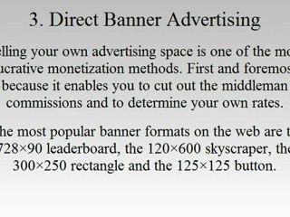 how to make money with a website