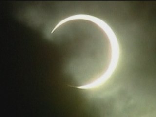 'Ring of fire' eclipse takes place across the Pacific