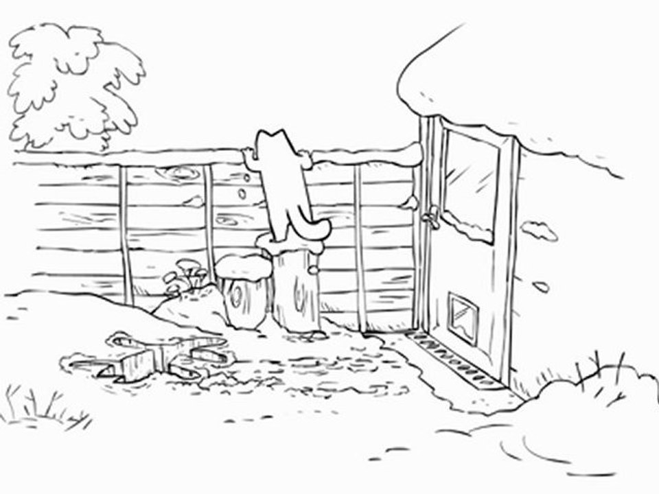 Simon's Cat in 'Snow Business'