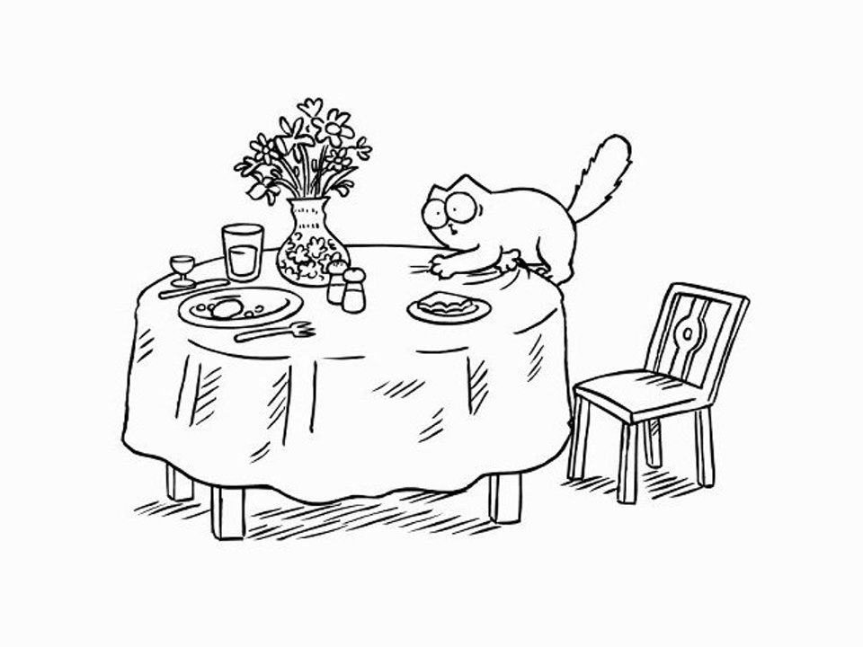 Simon's Cat in 'Lunch Break'