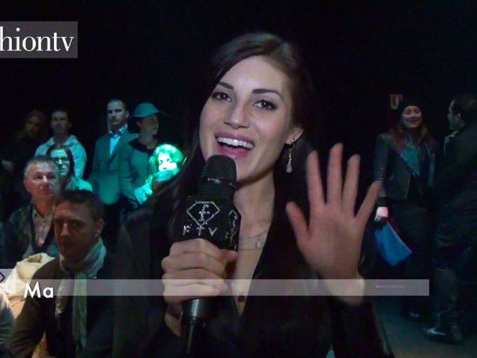 Stylish Guests at MFW Fall 2012 - Angelo Marani | FashionTV