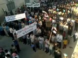 Syria فري برس إدلب حاس مظاهرة صباحية حاشدة نصرة للمدن المنكوبة 21 5 2012 Idlib