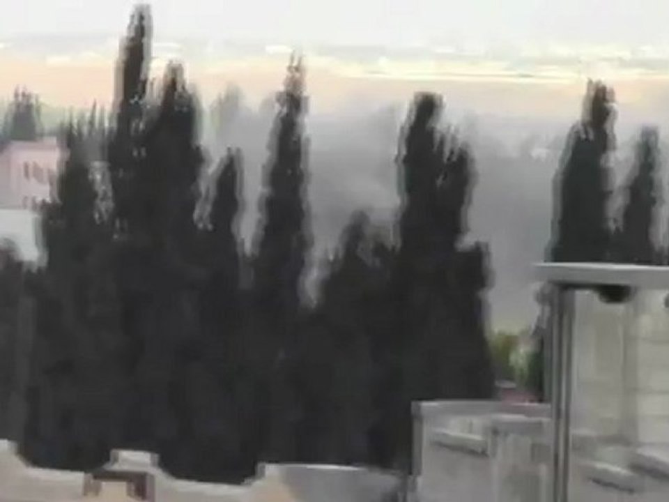 Syria فري برس حمص جوبر القصف الصاروخي على الحي 21 5 2012 Homs