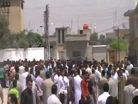 Syria فري برس حماه المحتلة مورك ريف حماه الاثنين تضامنا مع مدينة صوران21 5 2012 Hama