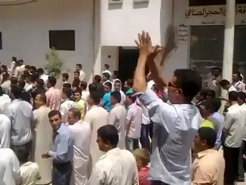 Syria فري برس حماه المحتلة مظاهرة في بلدة خطاب نصرة لأهالي صوران الحبيبة Hama