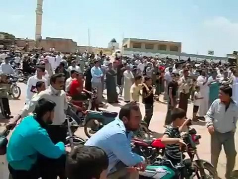 Syria فري برس حماه المحتلة ريف حماة مظاهرة أحرار جبل شحشبو والتوبة 21 5 2012 Hama