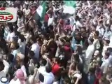 Syria فري برس ادلب جرجناز المحروقة مظاهرة لأحرار جرجناز يوم الاثنين 21 5 2012 ج1 Idlib