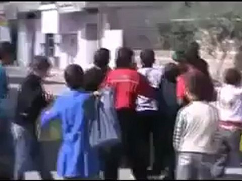 Syria فري برس درعا بصرى الشام ؛؛انتفاضة الاطفال الاحرار نصرة للمدن المنكوبة؛؛21 5 2012جـ1 Daraa