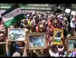 Syria فري برس  ادلب جسر الشغورمظاهرة لحرائر البشيرية الاثنين 21 5 2012 Idlib