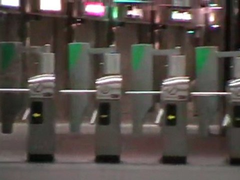 Le hall de la gare de Saint Germain en Laye sur la ligne A du RER
