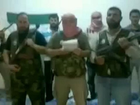 Syria فري برس حلب بيان سرية الشهيد حمزة لواء أحرار الشمال 20 5 2012 Aleppo