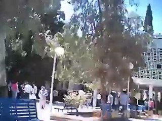 Syria فري برس حلب  الجامعة مظاهرة تأييد ضخمة بعد حشد لأيام 20 5 2012 Aleppo