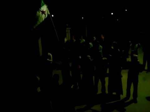 Syria فري برس ديرالزور بقرص مظاهرة مسائية 20 5 2012 Deirezzor