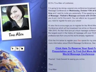 Tina Allen - Pediatric and Infant Massage - An Encore with Tina Allen