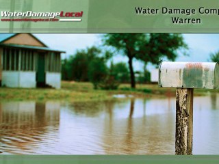 Warren Water Damage Company — Repair & Remediation Available ASAP