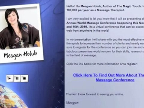 Meagan Holub - Secrets to a Thriving Massage Business - Round Table Discussion Panel