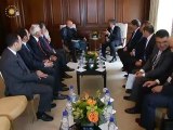 Cumhurbaşkanı Gül'ün NATO Zirvesi Öncesi Temasları / Afganistan Devlet Başkanı Karzai