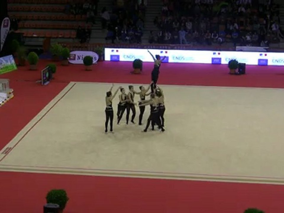 Championnat de France GR DF/DN Nîmes 2012 - DFE Thiais