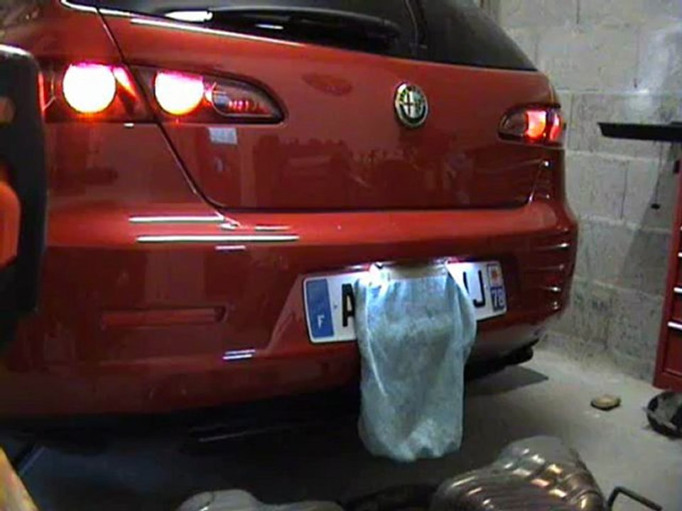 Alfa Romeo 159SW TI Tbi - Echappement libre (sans silencieux)