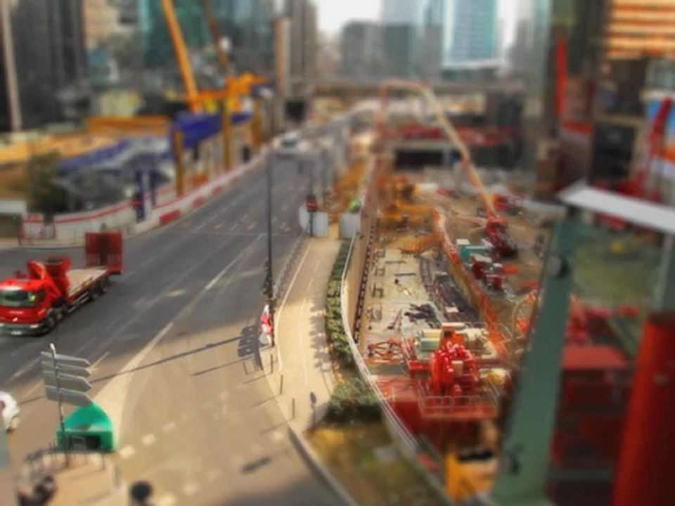 La Défense en tilt shift (De Facto)