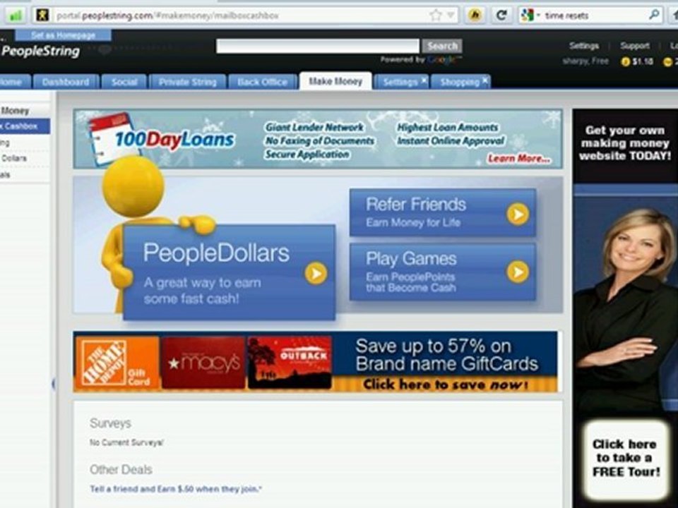 People String Profits