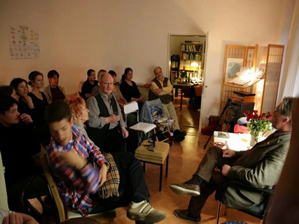 Daniel Häni zu Besuch bei Ralph Boes Teil1 Berlin 2012 schweizer-Initiative