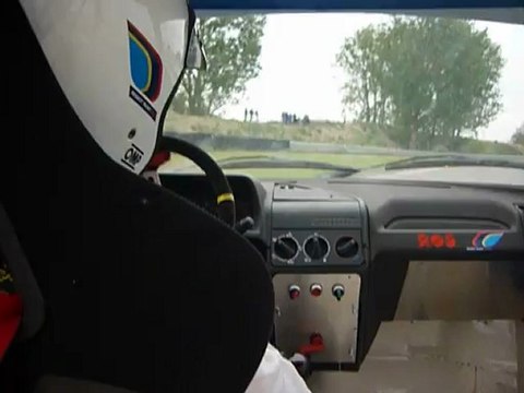 Slalom des Eoliennes 2012 ( Clastres ) Embarqué Simon Dewulf 205 Rallye N°76