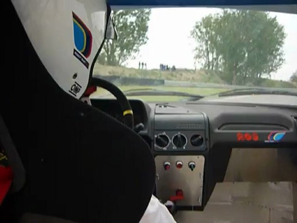 Slalom des Eoliennes 2012 ( Clastres ) Embarqué Simon Dewulf 205 Rallye N°76