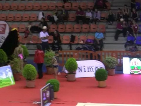Championnat de France GR DF/DN Nîmes 2012 - DN2 Thiais Basma El Yazad
