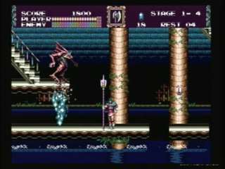 CGRundertow CASTLEVANIA: BLOODLINES for Sega Genesis Video Game Review