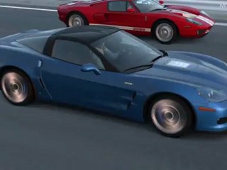 Gran Turismo 5 - Chevrolet Corvette ZR1 vs Ford GT - Drag Race