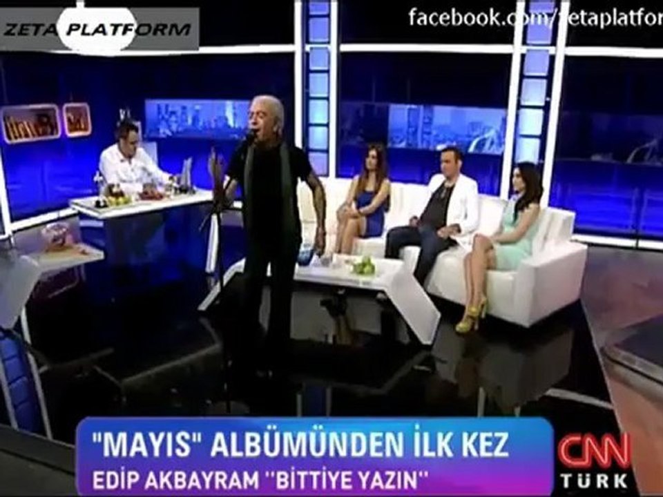 EDİP AKBAYRAM BİTTİYE YAZIN (burda laf çok programi cnn türk)   zeta platform