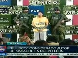 Ejército mexicano detiene a líder de Los Zetas