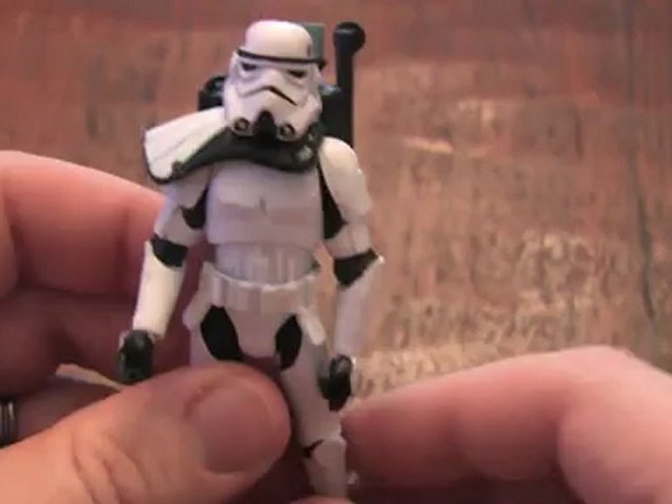 Classic Toy Room - STAR WARS SANDTROOPER action figure review