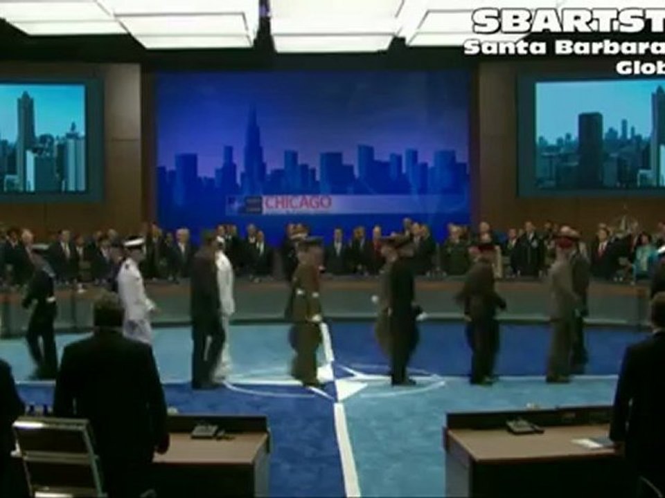 NATO Summit 2012 Chicago Opening Ceremony World Leaders Global News